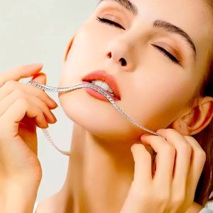 925 real sterling silver for women 8mm necklace